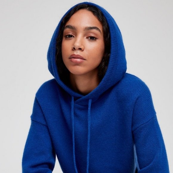 aritzia luxe cashmere hoodie
